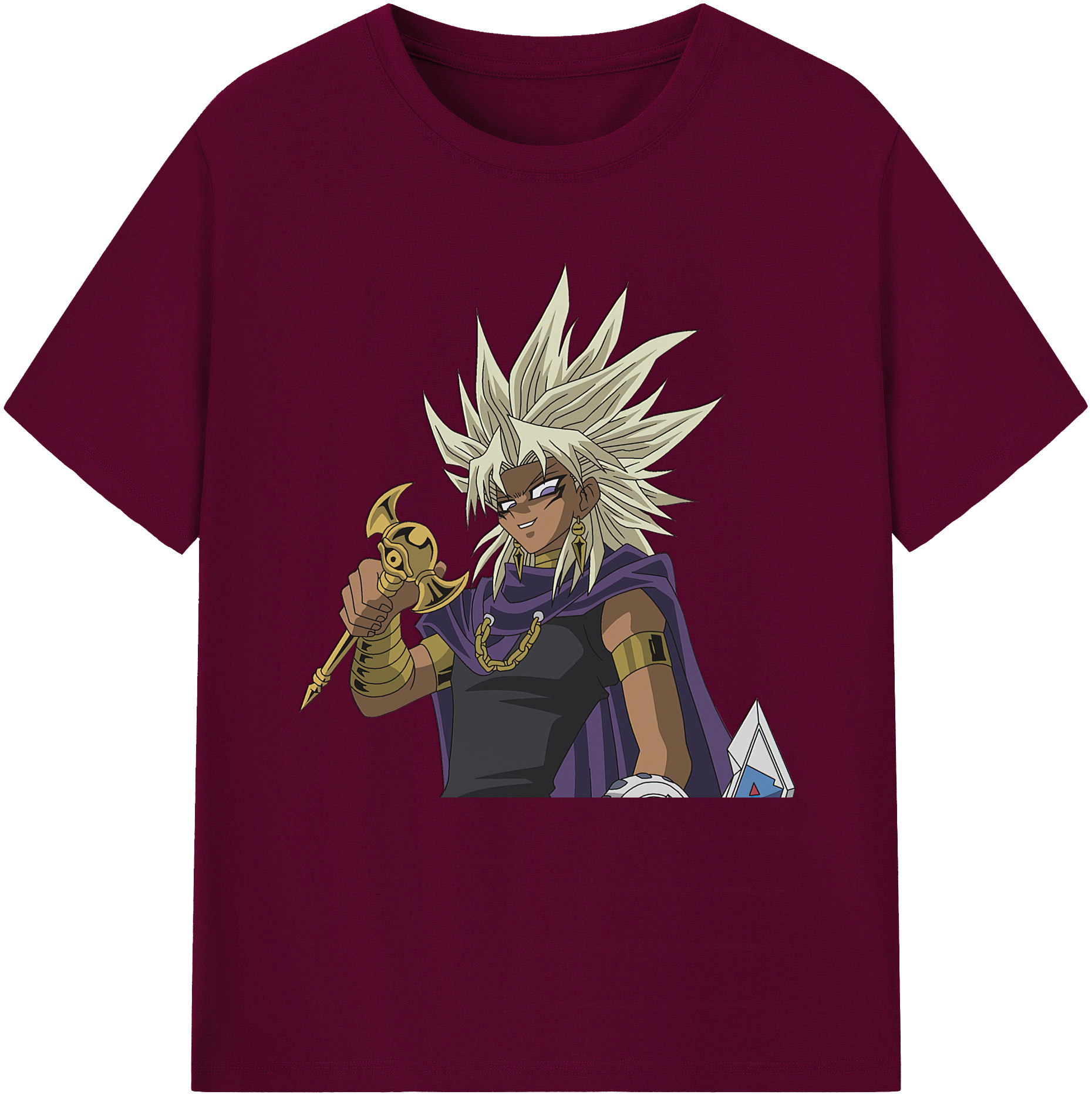 （画像用） 遊☆戯☆王 Yu-Gi-Oh! レディースカジュアルプリントTシャツ（綿100％）